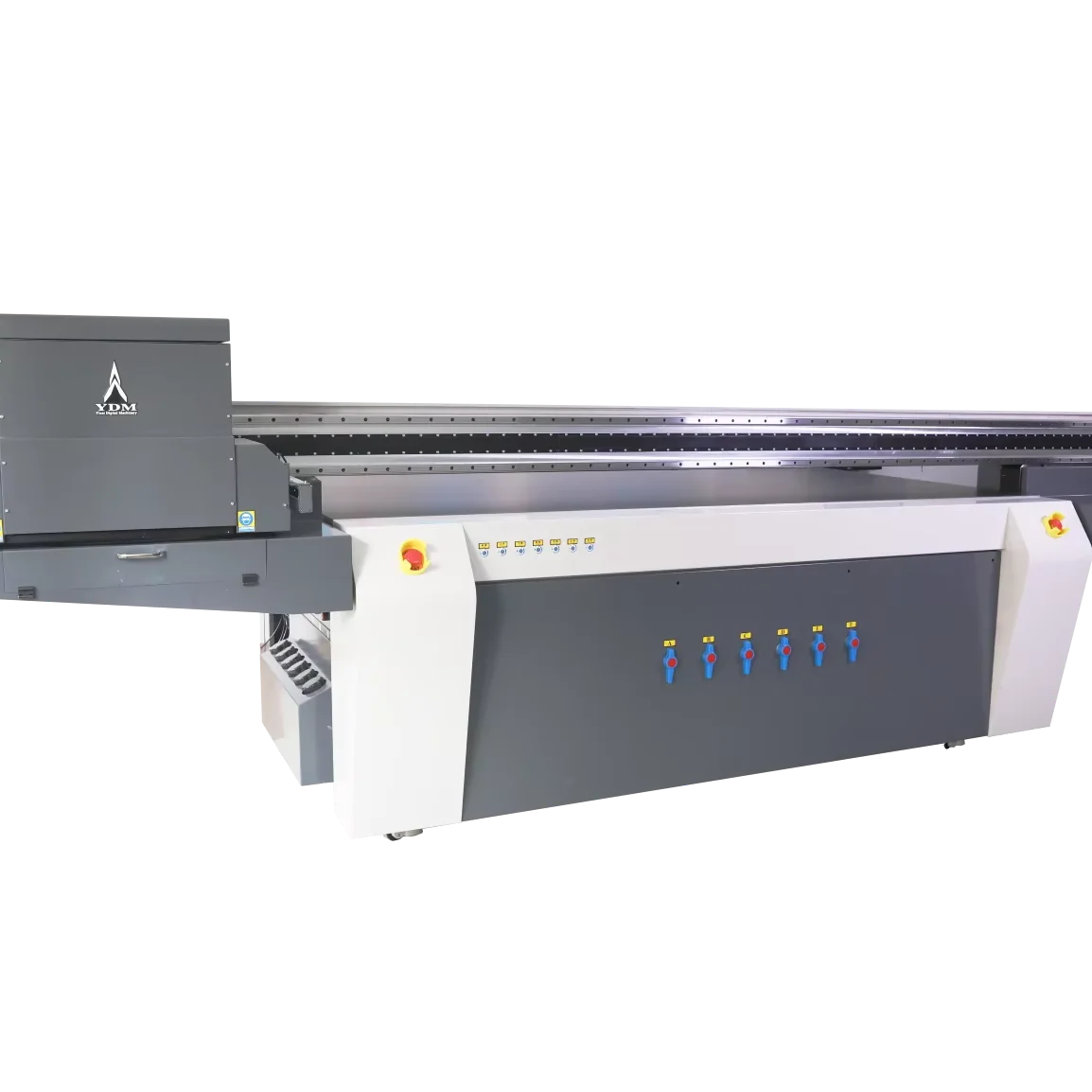 High efficiency quality performance 2513 inkjet printer for glass wood metal pvc uv flatbed printer