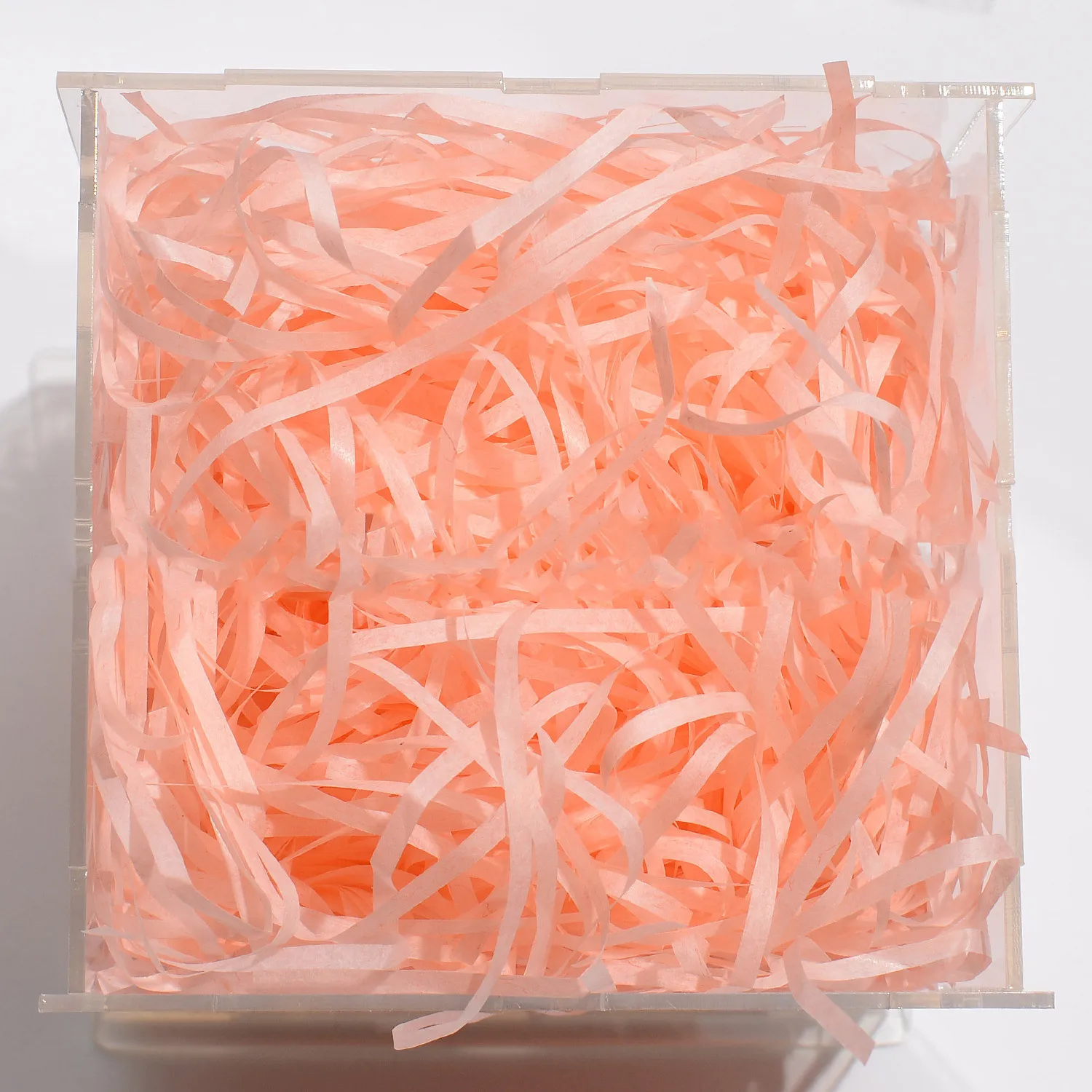 
Recycled bulk baled zigzag decorative gift box black kraft crinkle tissue packing shredded paper for packaging 