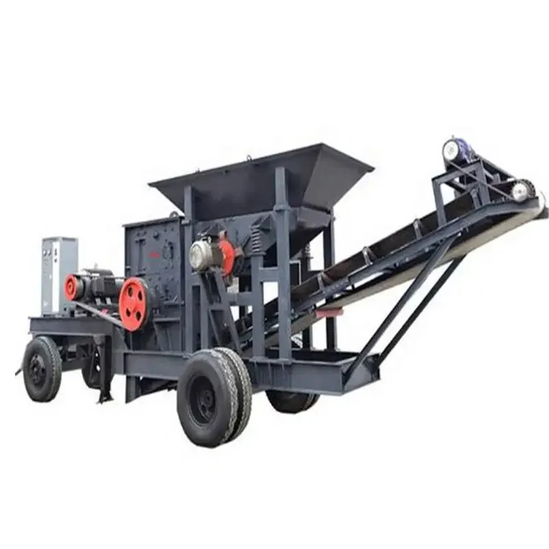 Hot Sale Mini Mobile Jaw Crusher with Diesel Engine by Factory Small Stone Crusher Jaw Crusher Price
