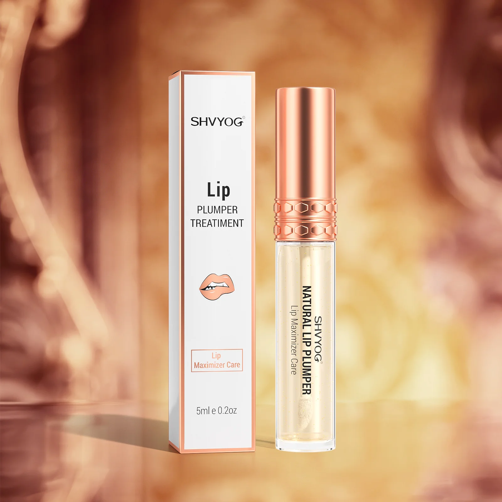 Low Moq Private Label Lipgloss Plumping Plant Plumper Lip Oil Gloss Lip Care Serum Moisturizing & Hydrated Sexy Lips