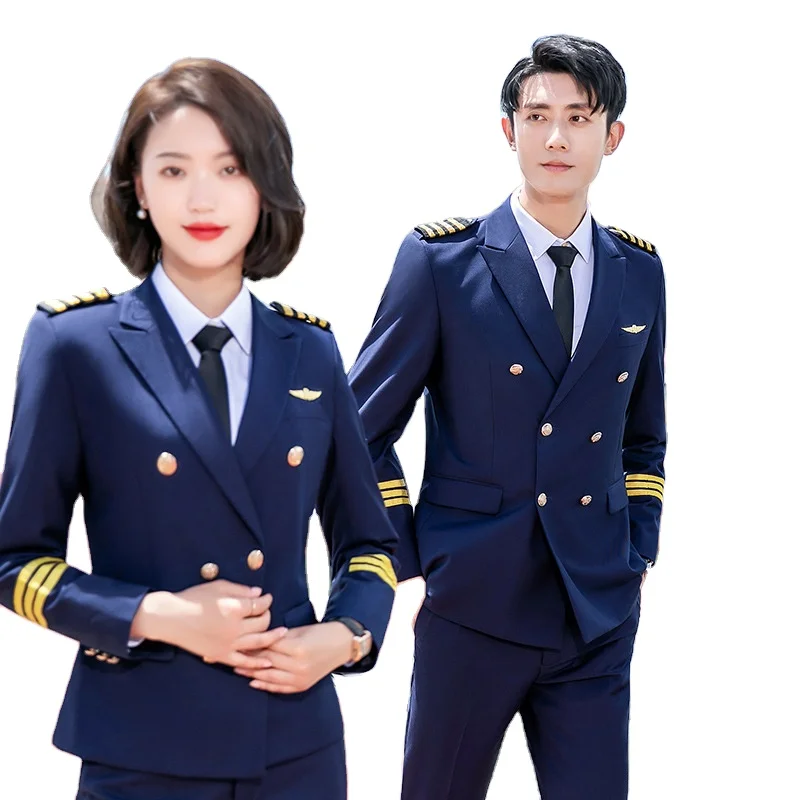 Factory Direct Airline Uniforms High Quality Airline Pilot Uniforms