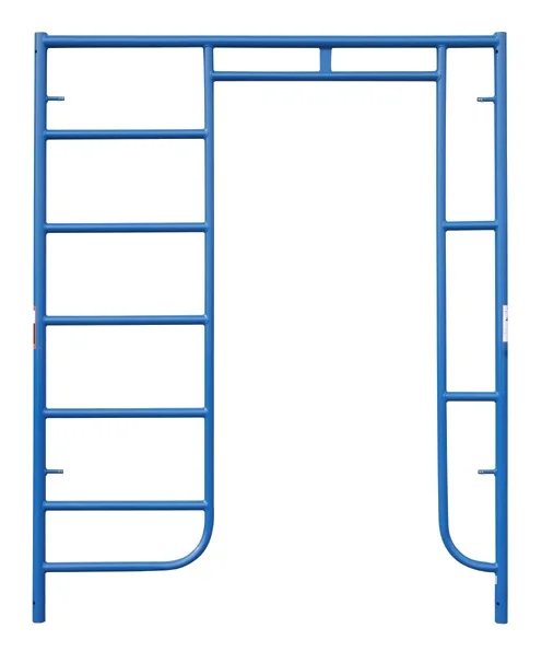 Construction material Powder coated blue   frame scaffolding  Walk through  h  frame scaffolding