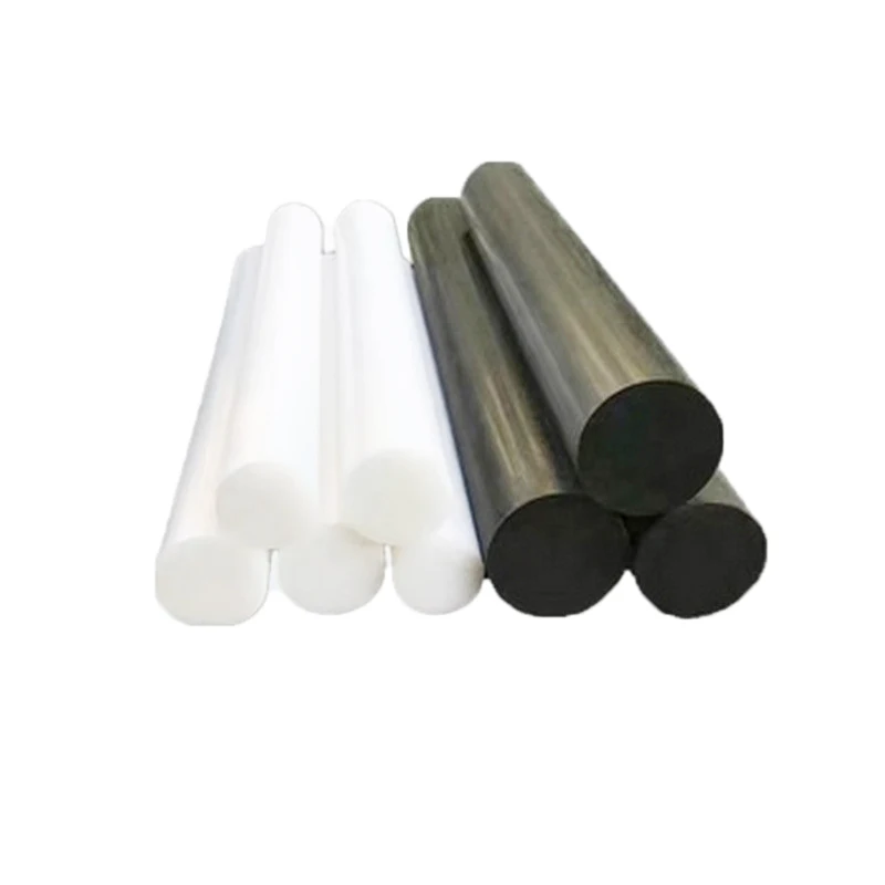 White/ Black Color Pom Plastic Engineering Nylon Rod Delrin Polyoxymethylene Rod