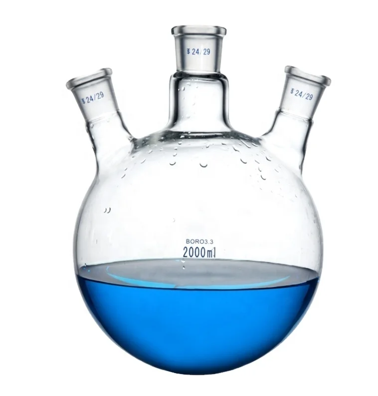 
Колба используется в лабораторное стекло 3/три шеи с круглым дном колба химии набор стеклянной посуды 