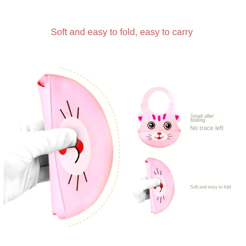 2022 Wholesale Custom Private Label Bpa Free Adjustable Waterproof Silicone Baby Bibs