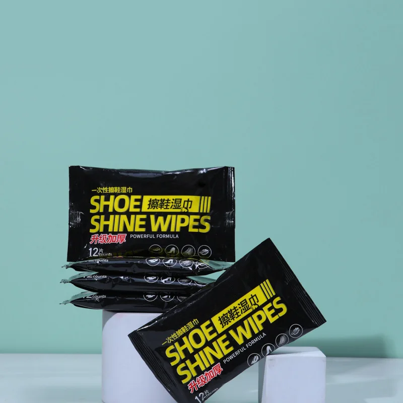 Multi-Purpose Shoe Cleaning Wipes  Magic White - Disposable Wipes for Quick Stain Removal without Water On-the-Go Shine