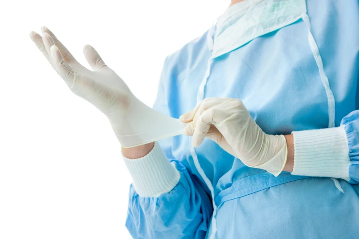Tattoo Black Disposable Flexible Nitrile Gloves