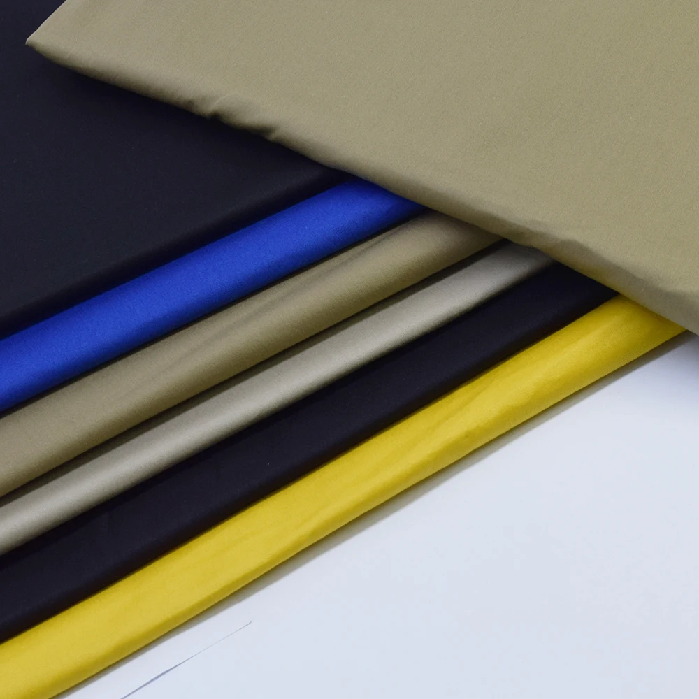 
soft and smooth nylon cotton spandex blend fabric for garments 