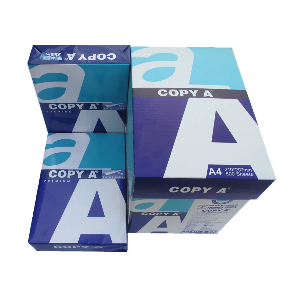 wholesale A4 70gsm copypaper 500 sheets/80 GSM A4 Copy Papers