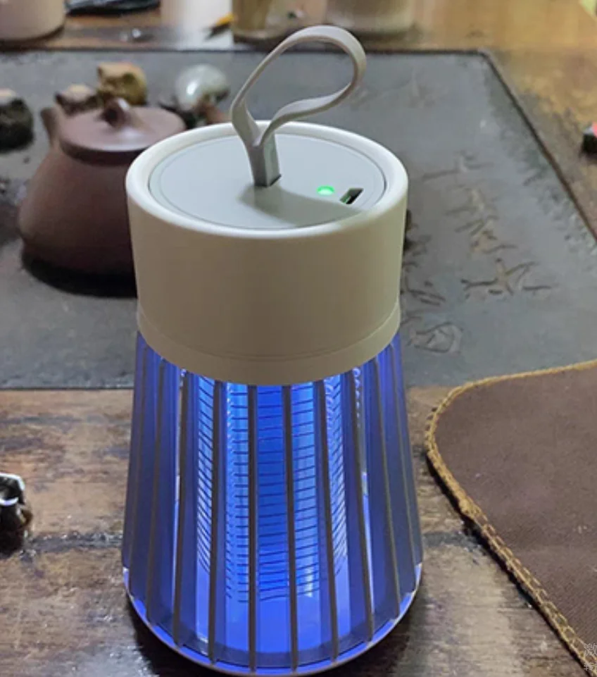 Лампа для защиты от комаров, тихая уличная лампа для защиты от комаров, с электрической зарядкой, для летнего сезона