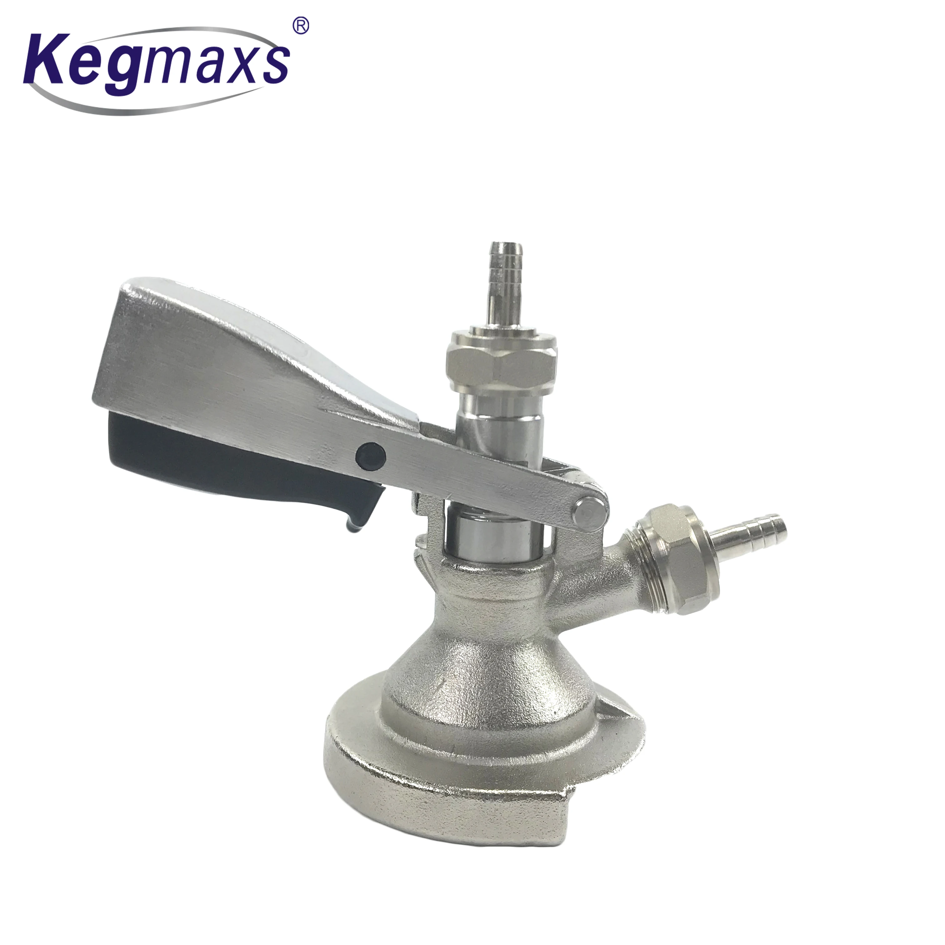 Kegmaxs GoodQuality A Type Coupler with PRV for Homebrew Beer Dispenser Corny Keg Drip Tray Cleaning Keg Malt Mill Ball Lock Keg