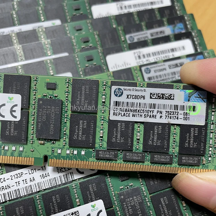 wholesale Original for HPE 815100-B21 32GB 2666MHz 288Pin ECC Reg DDR4 SDRAM Memory for G10