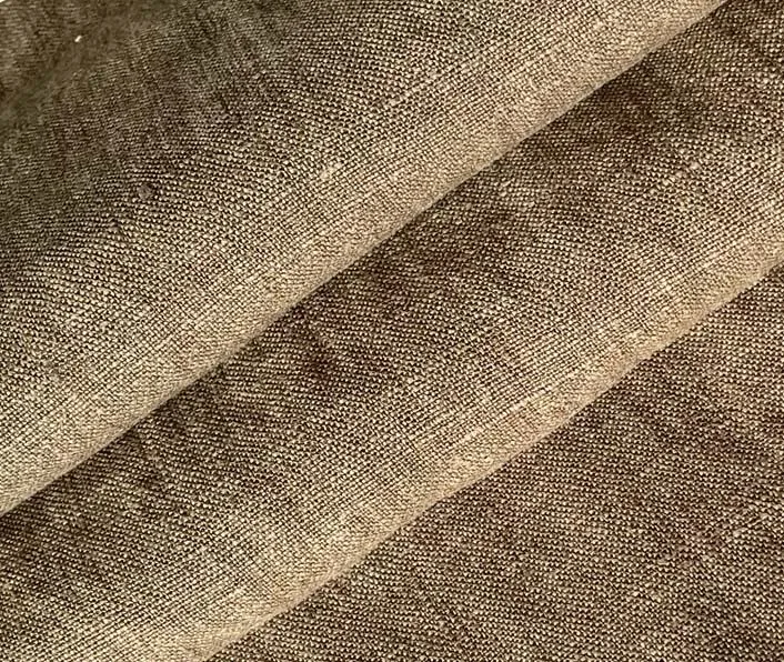 260g heavy pure hemp fabric pants skirt shirt solid color 9 hemp fabric