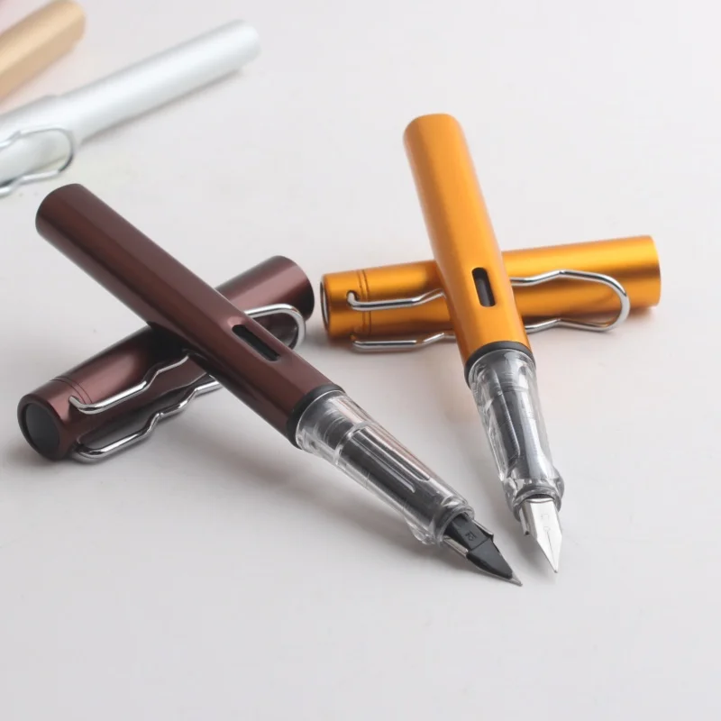 WENYI Advertising Gift Pen Student Practice Calligraphy Aluminum Rod Pen Fountain Pen