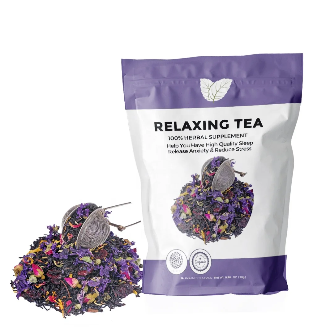 High Quality ODM OEM detox tea with chamomile and lavender  herbal sleeping tea