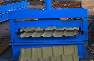 PLC Control System Motor Bearing Gear Core Wall Floor Roof Tile Roll Forming Machine
