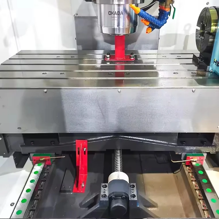 high efficiency large load of worktable 3axis Milling machine cnc vertical machining centers fanuc vertical machining center