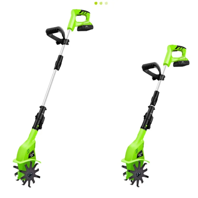 
Garden 20v Lithium Battery Scarifier Rotary Soil Tillage Battery Micro Tiller 