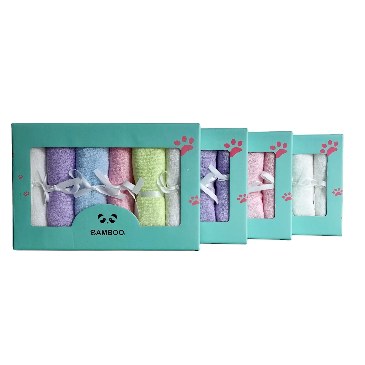 Супермягкое детское полотенце подарочная упаковка набор из бамбуковой ткани для детей высококачественное бамбуковое