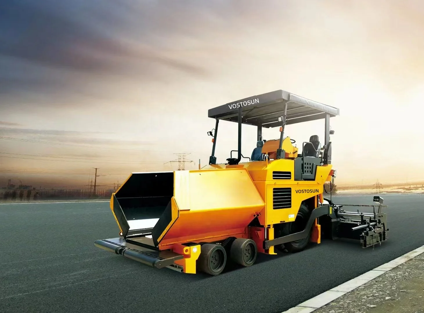 1800-2 200hp Новый разбрасыватель Srp95m 2-4 5 м цена асфальтоукладчик