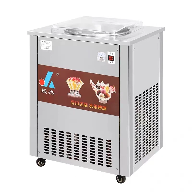 Stir-fried yogurt machine Commercial double pot automatic  stir-fried ice machine multi-functional ice cream machine
