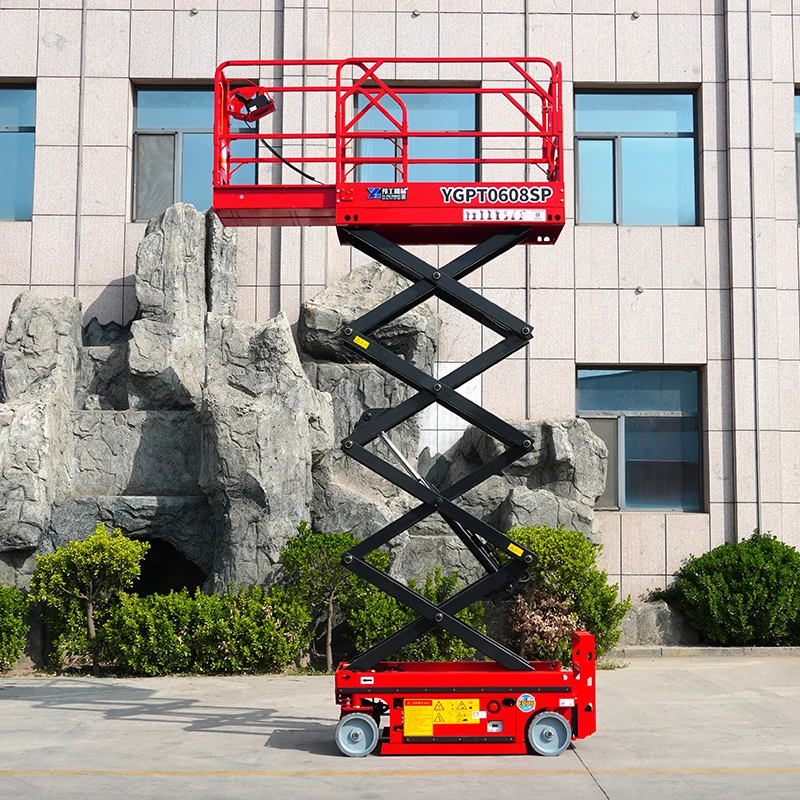 200kg 500kg hydraulic lift platform platform vertical lift mobile China