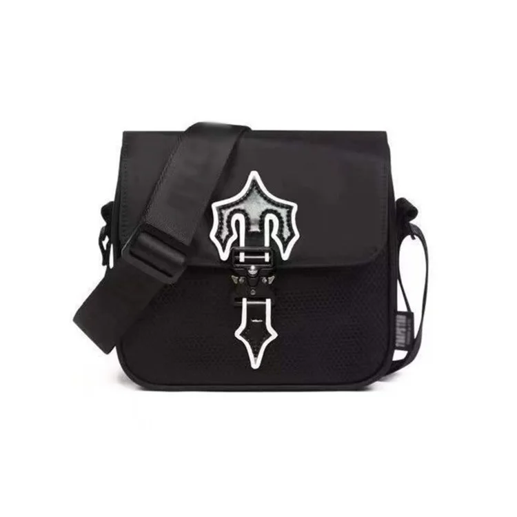 OEM ODM support Street Trend Women Messenger Trapstar Bag Blue black Men Shoulder Wallet High Quality One Shoulder Bag