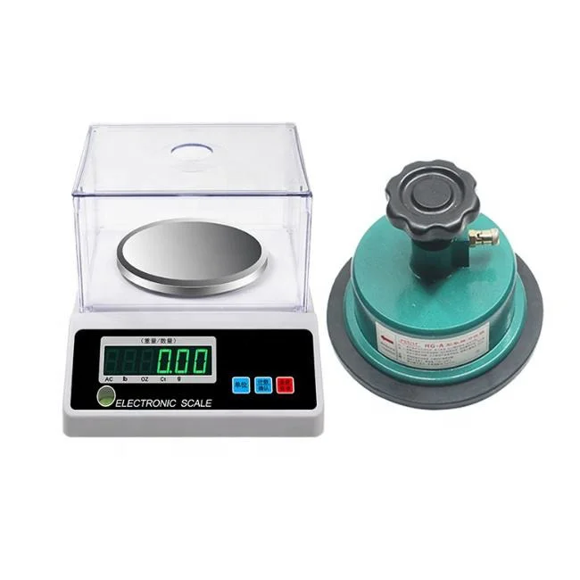Electric 500g/0.001g Balanced GSM Fabric Weighing Scale Weight Measuring Cutter with GSM Function