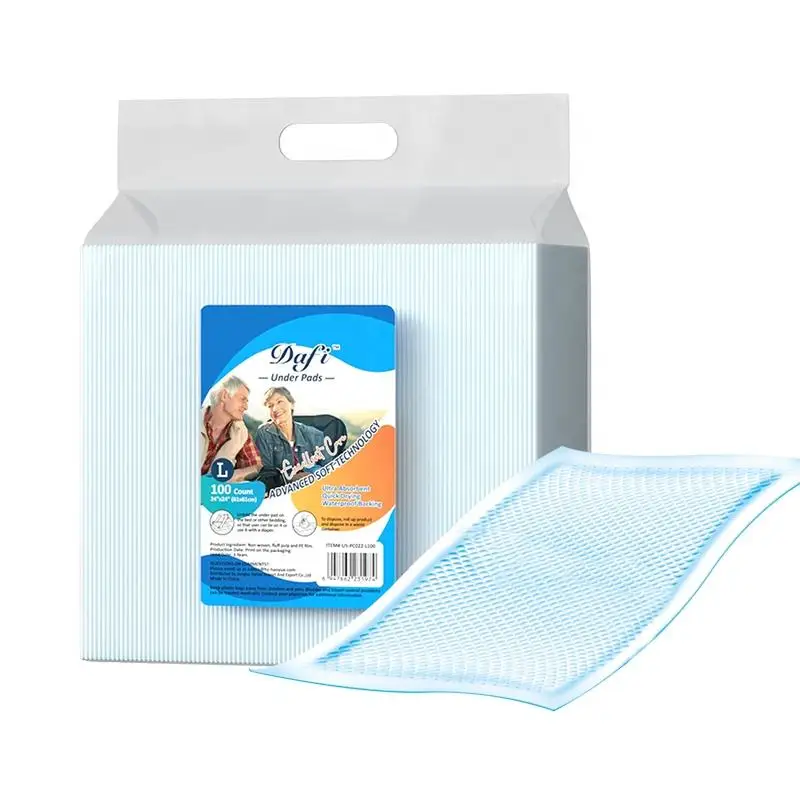 Wholesale Ce Msds Blue Healthcare Oem Super Absorbent 60 X 90 Adult Medical Hospital Under Pad Disposable Underpads