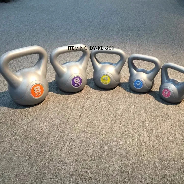 High Quality Single Color Cement Kettlebell/2,4,6,8,10,12,16,18,20kg
