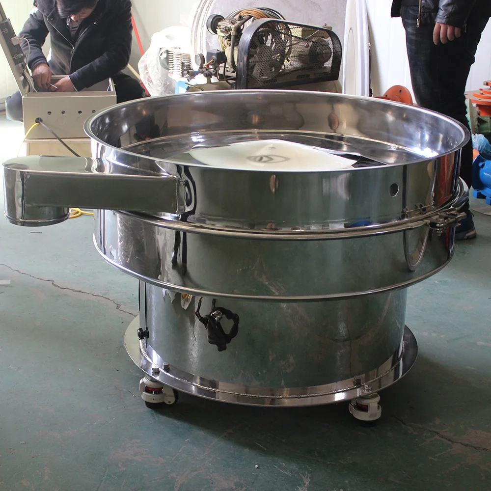 circular sieve shaker ultrasonic vibrating sifter flour automatic screening machine