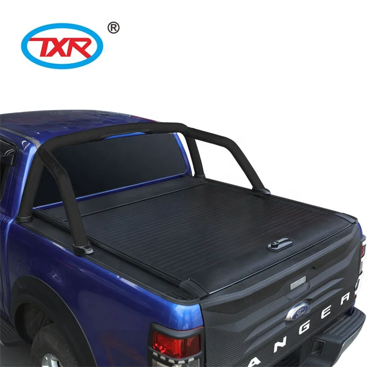 For TRUCK 2015- HILUX/VIGO/REVO/RANGER/TRITON/NAVARA/D-MAX/BT-50 ACCESSORIES ABS Tonneau Cover With Roll Bar