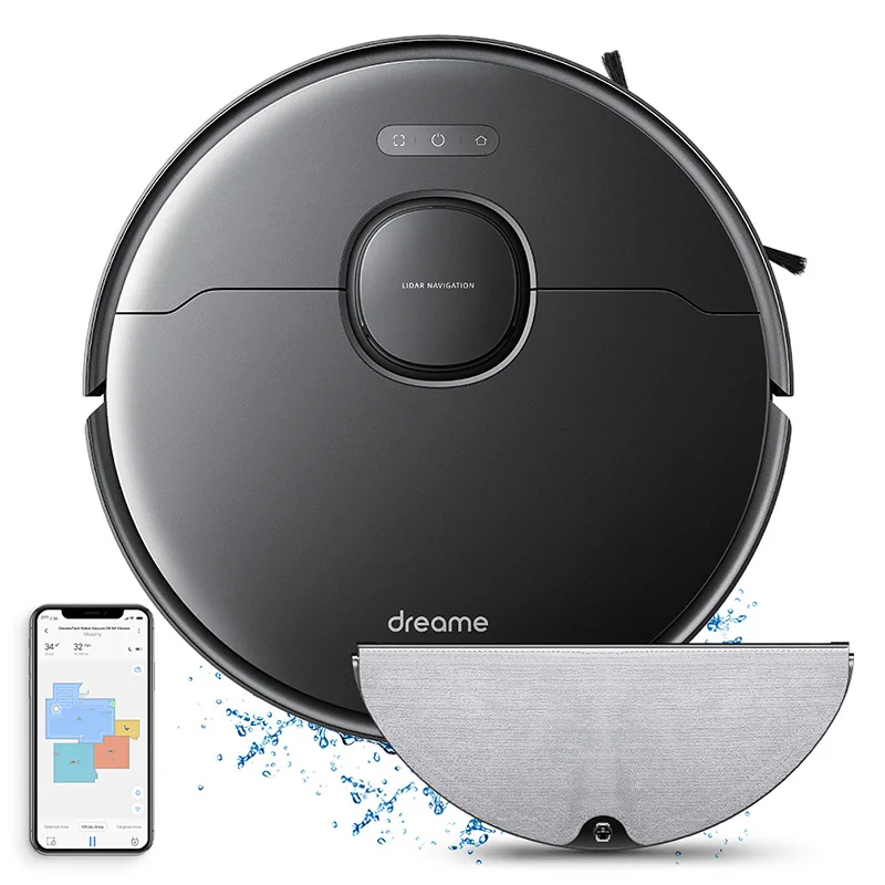 Dreame L10 Pro 4000PA Big Suction Rechargeable Wet and Dry Mopping Robot Vacuums Cleaner