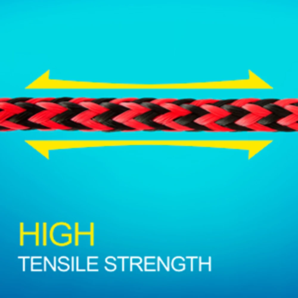 16 Strand Braid EVA Handle Watersports Line for Surfing Water Ski Tow and Wakeboard Rope