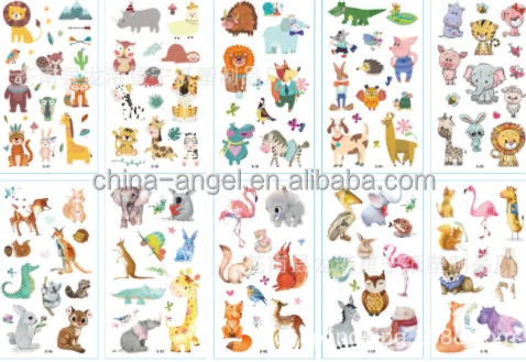 Светящиеся флуоресцентные водонепроницаемые тату-наклейки новые модели 2022 года светящиеся в темноте временные для детей девочек мальчиков