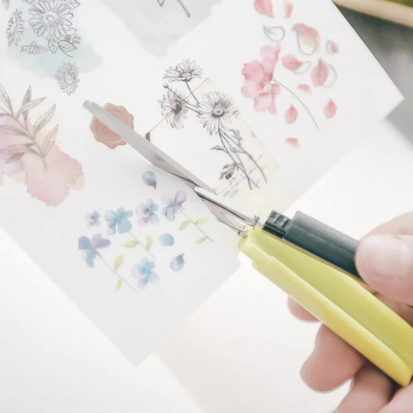 RUB ON Plant Numbers Sticker Scrapbooking Journal Crafts Transfer Stickers DIY Photo Albums Decorative