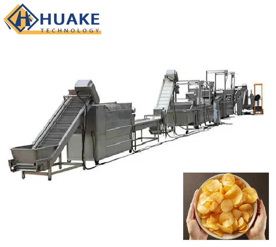 Indian potato chips making machine baked potato chips machine potato crisps machine