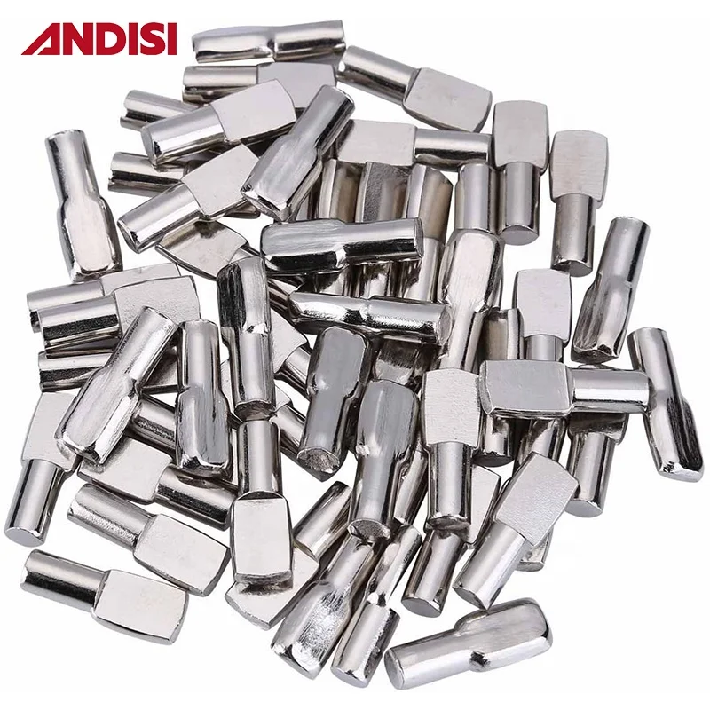 furniture hardware 5 mm 7 mm metal connectors & shelf supports pegs stud bracket shelf pins