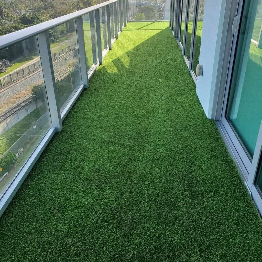 UNI 7MM 10MM Cheap Artificial Short Grass Wall for Outdoor Use