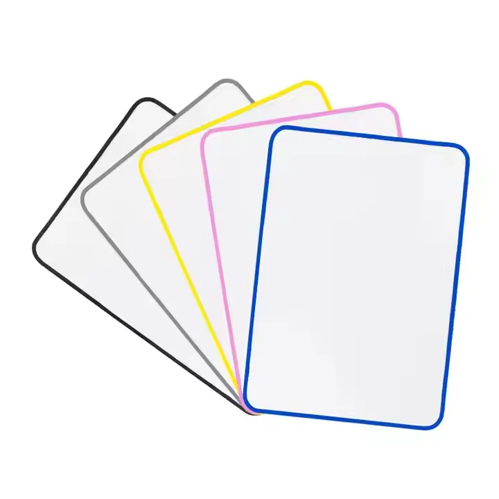 Custom A3 magnetic Writing pad color border whiteboard repeated erase office notes message board
