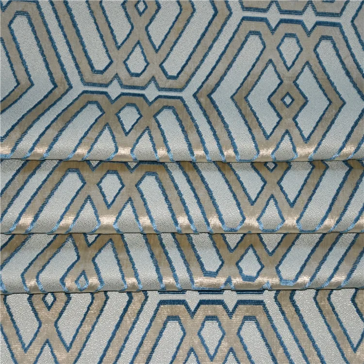 JBL Luxury Polyester Viscose Fabric Blackout Jacquard Curtain