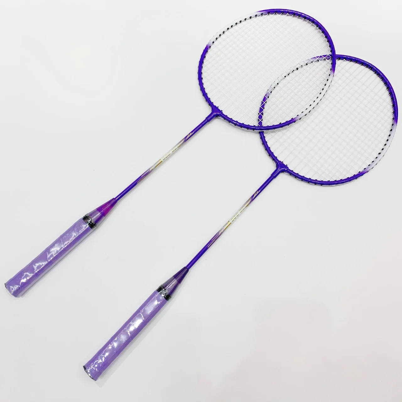 Hot Selling 2 Player Badminton Racquets Set Double Rackets separate body 2 pieces adult students training set