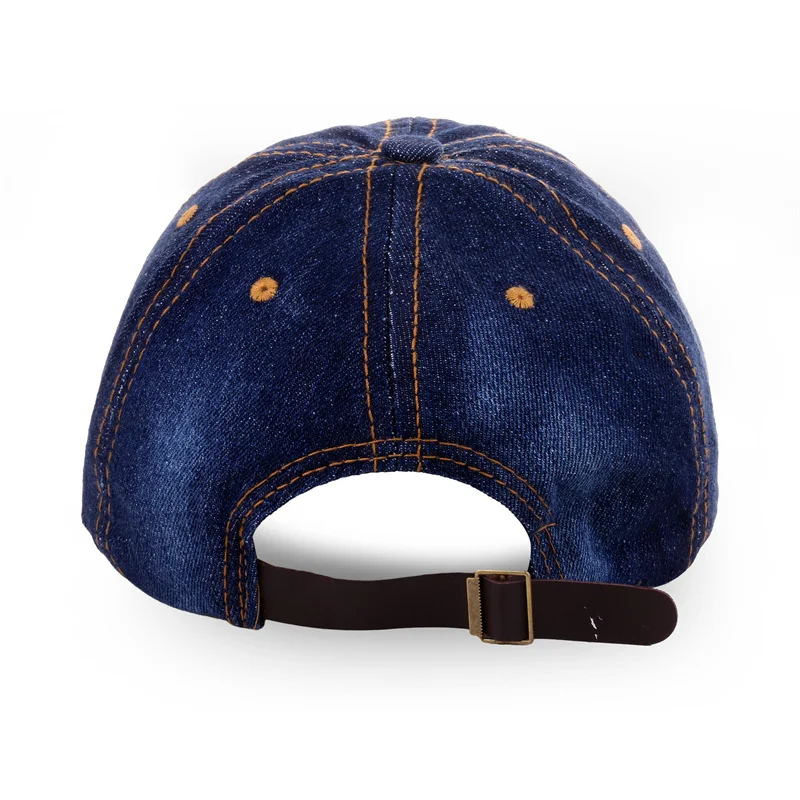 Custom bling stone logo multi color 6 panel distressed denim baseball cap Custom rhinestone hat Christmas hat