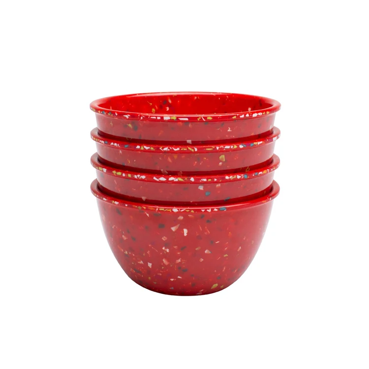 Hot selling  Melamine Quality Cheap Plastic Bowl Colored Melamine Soup  Bowl fruit Bowl