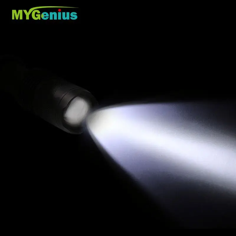 Светодиодный фонарик с ремешком ML0078 прочный из алюминиевого сплава