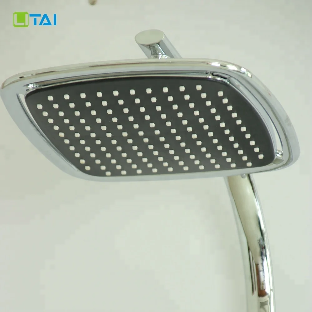 bathroom shower water safety products LT-1882S bath shower ultra thin stainless steel rain shower head