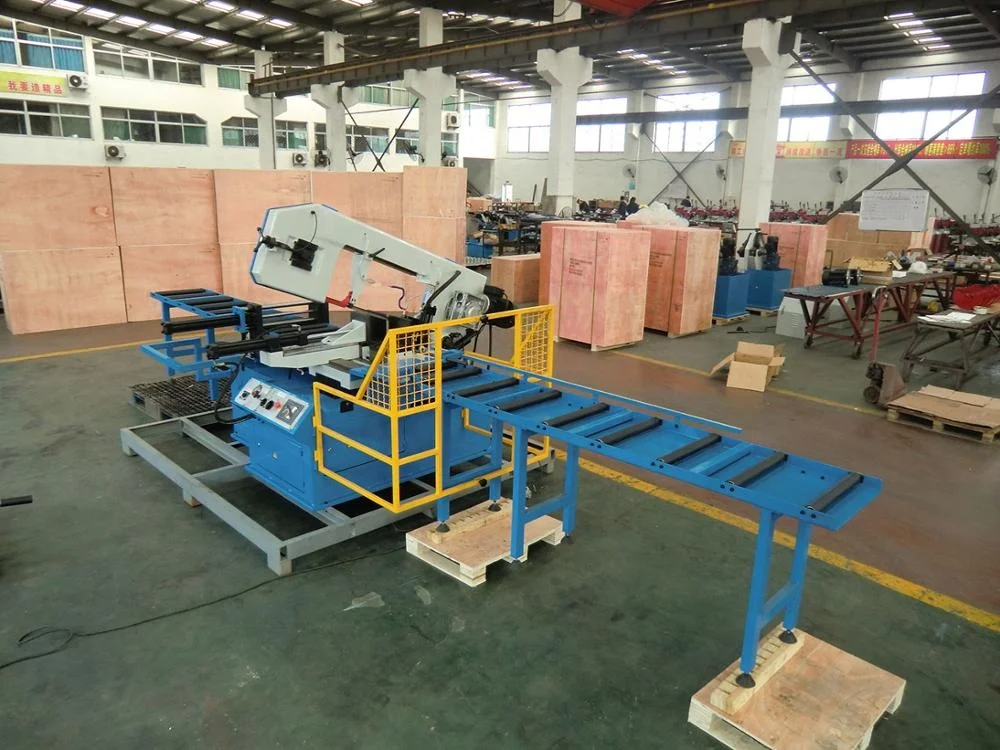 BS-460GB  TTMC Semi CNC Metal Cutting Band Saw, CE Standard Saw Machinery