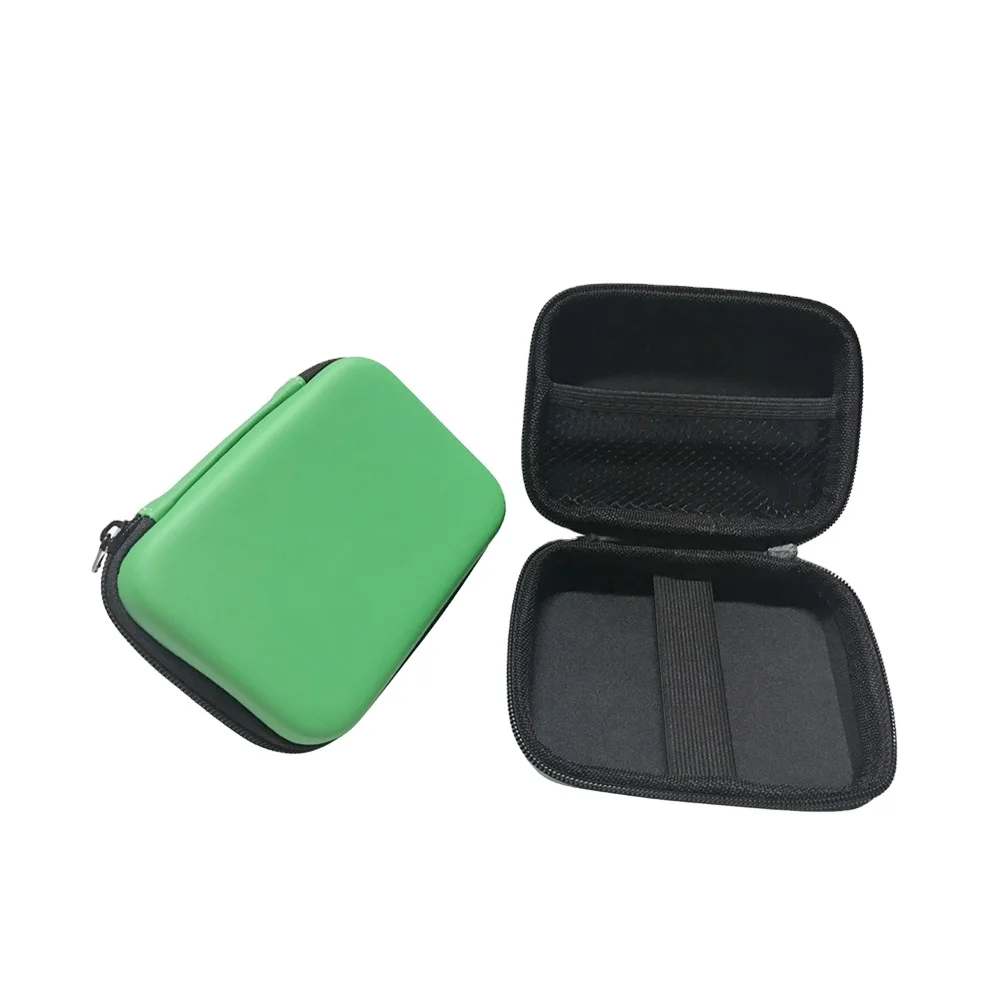 Green color zipper design customized protective GPS packing eva case