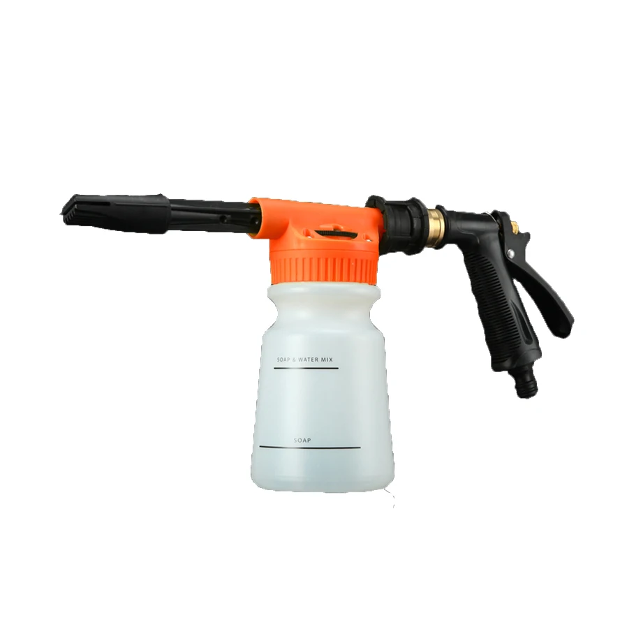 
Standard Foam Gun/snow foam lance/cannon/sprayer/blaster & Car Shampoo 16oz - Produce Thick, Sudsy Foam For Car Washing 