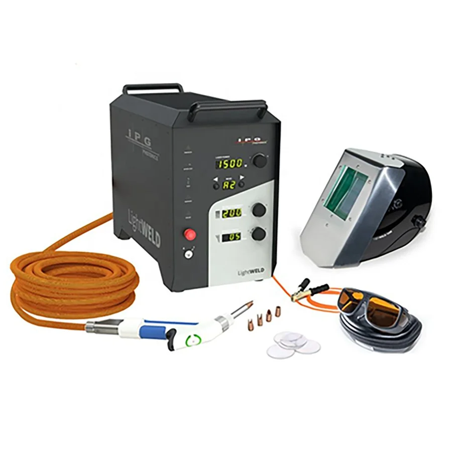 Волоконный ручной лазерный сварочный аппарат IPG1500W для сварки пластин из алюминиевого сплава 3 мм